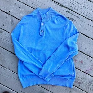 Lands End 3-Button Sweater